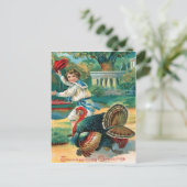 Kind und Türkei Postkarte (Stehend Vorderseite)