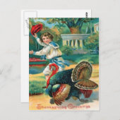 Kind und Türkei Postkarte (Vorne/Hinten)