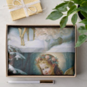 Kind und Weihnachten Seidenpapier (Geschenk)