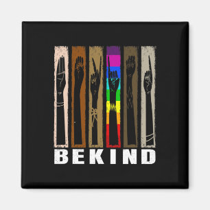 Kind Usa Gebärdensprache Lehrer Lgbtq Magnet