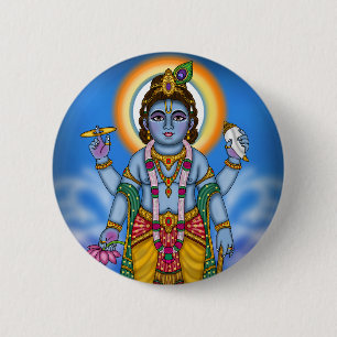 Kind Vishnu Knopf Button