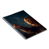 Kind von Wonder Starry Night Notebook Notizblock (Rechte Seite)
