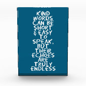Kind words fotoblock (Vorderseite)