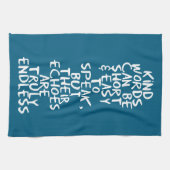 Kind words geschirrtuch (Horizontal)