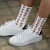 Kind Zeichne Kinderkunst Personalisiert Socken