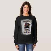 Kinda beschäftigt als Beraterin und Hundemutter Ma Sweatshirt (Vorne ganz)