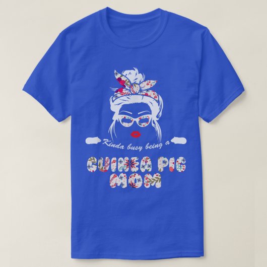 Kinda beschäftigt als eine Guinea Schweinefleisch T-Shirt (Design vorne)