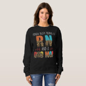 Kinda beschäftigt als Rn-and-Hund-Mama Leopard Müt Sweatshirt (Vorne ganz)