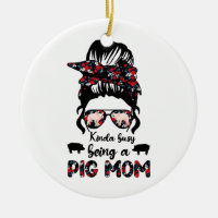 Kinda beschäftigt als Schweine-Mama, Messy Bun Flo