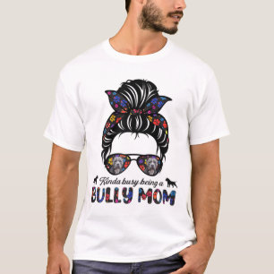 Kinda beschäftigt, ein Amerikaner zu sein Bully Ma T-Shirt