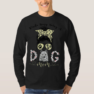 Kinda beschäftigt, eine beste Hunde-Mama je japani T-Shirt