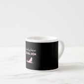 Kinda beschäftigt sich als Iguana-Mama Espressotasse (Vorderseite Rechts)