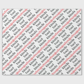 Kinda Boujee Geschenkpapier (Flach)