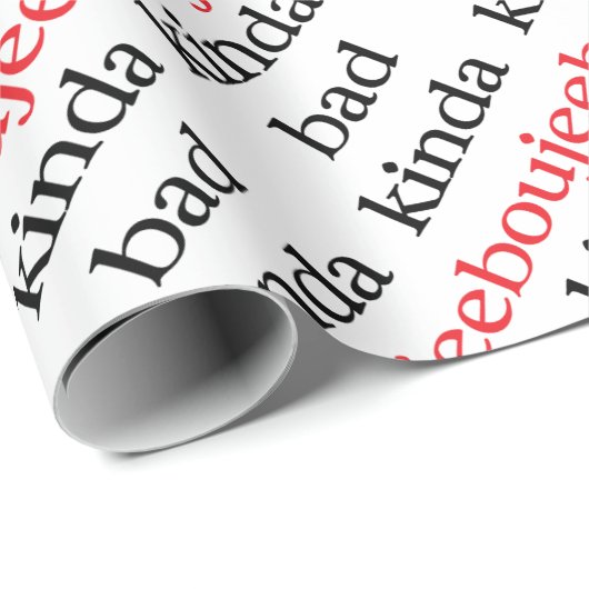 Kinda Boujee Geschenkpapier (Rolleneckpunkt)