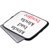 Kinda Boujee Laptopschutzhülle (Vorne Knopf)
