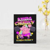 Kinda Chunky Kinda Hunky Karte (Gelbe Blume)