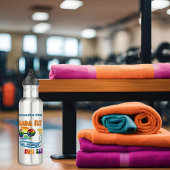 Kinda Fit Feinschmecker Funny Rainbow Steel Water  Edelstahlflasche