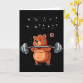 Kinda Fit Sorta Fat Funny Gym Body Sitive Men Wome Karte (Gelbe Blume)