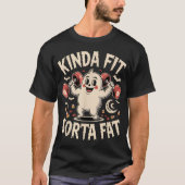 Kinda Fit Sorta Fat Gym Ghost T-Shirt (Vorderseite)