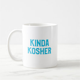 Kinda Kosher Funny jüdisch Kashrut Pareve Kaffeetasse
