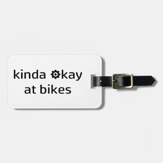 Kinda Okay bei Bikes Gepäckanhänger (Vorderseite horizontal)