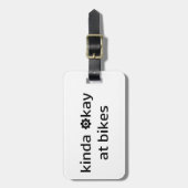 Kinda Okay bei Bikes Gepäckanhänger (Vorderseite vertikal)