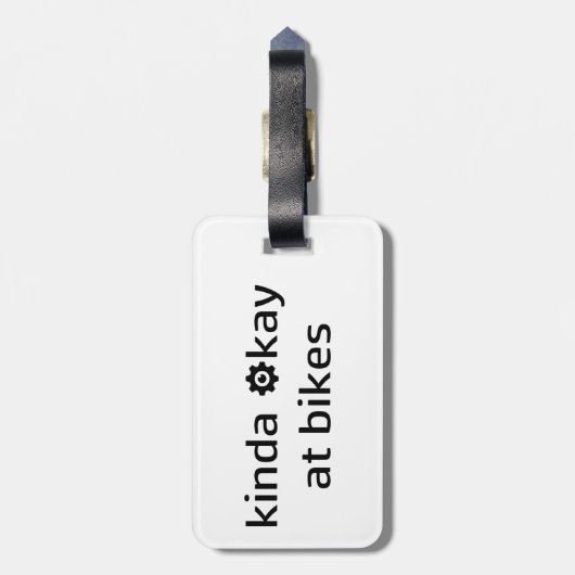 Kinda Okay bei Bikes Gepäckanhänger (Rückseite vertikal)