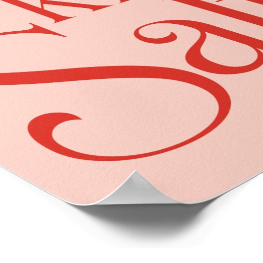 Kinda Salty Poster (Ecke)