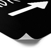 Kinda Sus Arrow Gaming Meme Matching Halloween Cos Poster (Ecke)