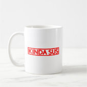 Kinda Sus Briefmarke Kaffeetasse (Links)