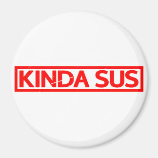 Kinda Sus Briefmarke Magnet