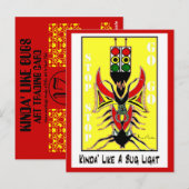 KINDA' WIE EIN BUGLIGHT POSTKARTE (Vorne/Hinten)