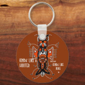 KINDA' WIE EIN HOOTER SCHLÜSSELANHÄNGER (Vorderseite)