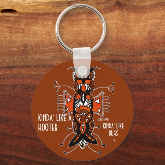KINDA' WIE EIN HOOTER SCHLÜSSELANHÄNGER (Vorderseite)
