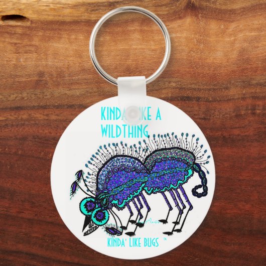 KINDA' WIE EINE WILDSACHE SCHLÜSSELANHÄNGER (Vorderseite)