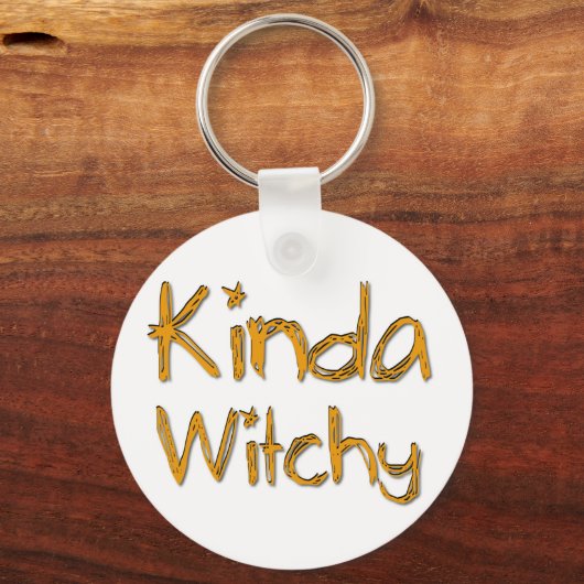 Kinda Witchy Schlüsselanhänger (Vorderseite)