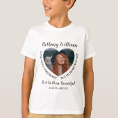 Kinddrens-Foto-Gedenkstätte T-Shirt (Vorderseite)