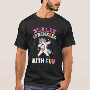 Kinder 100 Schultage mit Spaß und Unikor T-Shirt