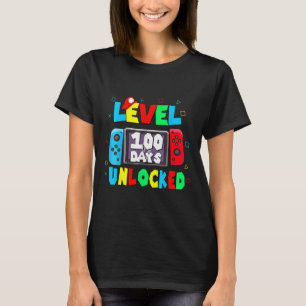 Kinder 100. Shirt der Schule Stufe 100 Tage der Sc
