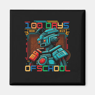 Kinder 100 Tag der Schule Gamer Boy Girl Gamer Fut Magnet