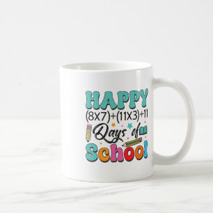 Kinder 100 Tage Mathematikausbildung Lehrer Scho Kaffeetasse