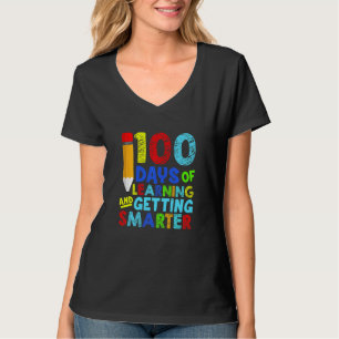 Kinder 100 Tage Schule 100 Tage Lernen und G T-Shirt