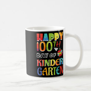Kinder 100 Tage Schule glücklich 100. Tag Kinderg Kaffeetasse