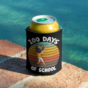Kinder 100 Tage Schule Jungen 100. Tag Baseball Dosenkühler