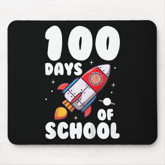 Kinder 100 Tage Schulkinder 100. Schultag 1 Mousepad (Vorne)