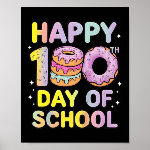 Kinder 100 Tage Schulkostüm Kleinkind Lehrerin St. Poster