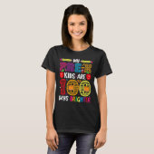 Kinder 100 Tage Schullehrer T-Shirt (Vorne ganz)