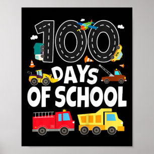 Kinder 100 Tage Schultransportfahrzeug Tod Poster