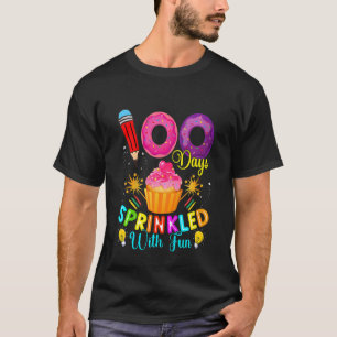 Kinder 100 Tage Sprinkled with Fun - cupcake T-Shirt