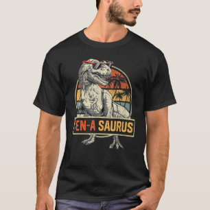 Kinder 10 a Saurus Geburtstag Rex Dino 10. Dinosau T-Shirt